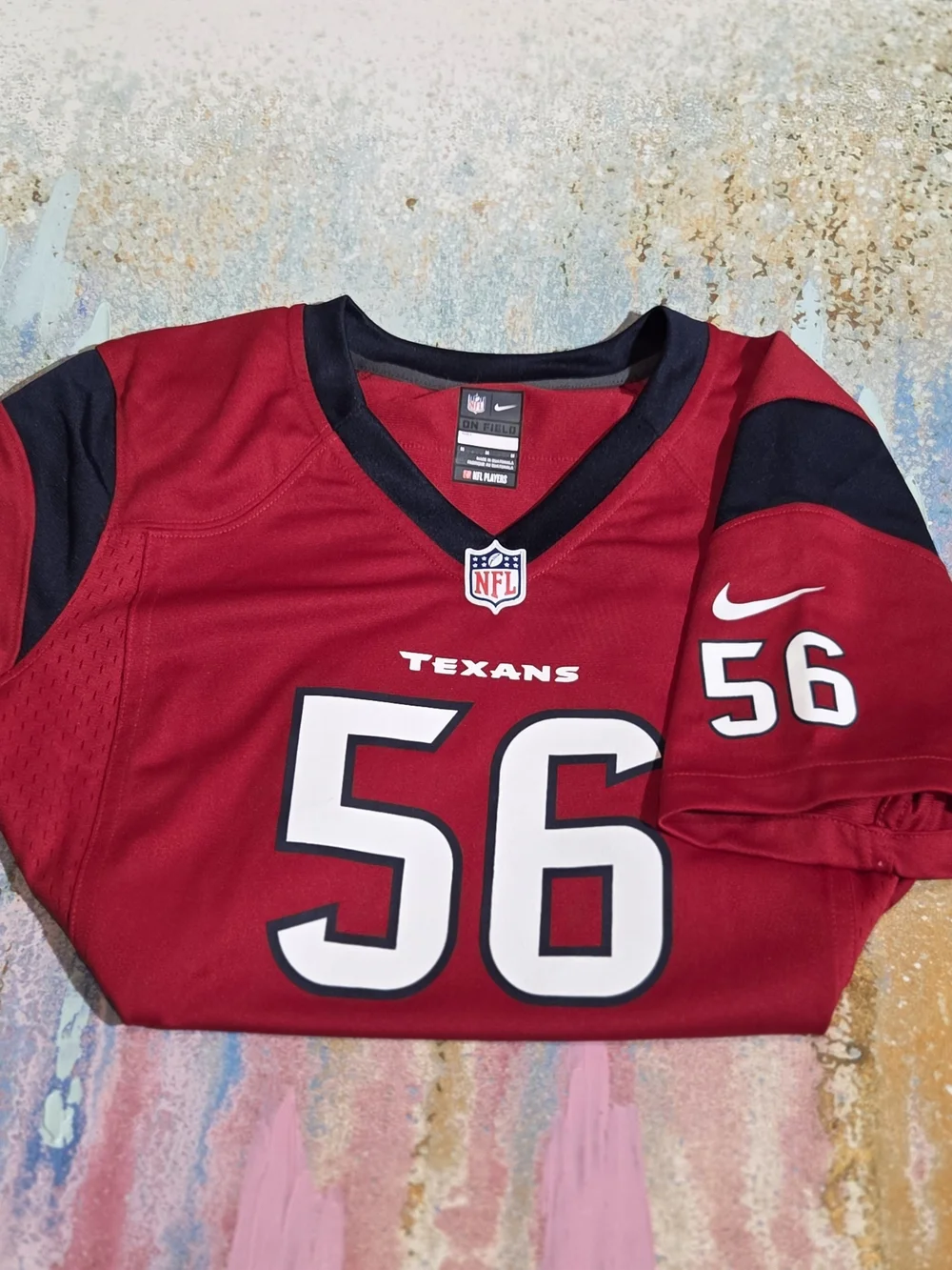 Nike Kids Houston Texans #56 Red Football Jersey